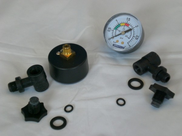 Entlüftung kompl. für Saphir Filter ohne Manometer